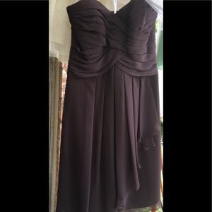 Bridesmaid dress.